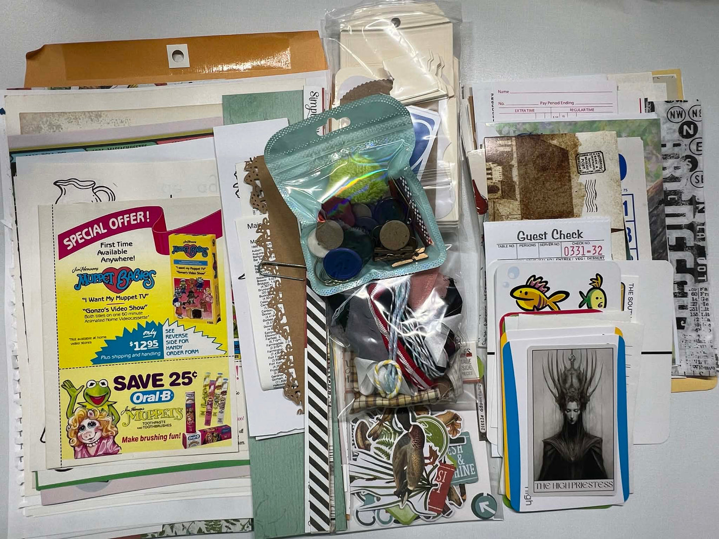 Junk Journal: Just Kermit & Me!