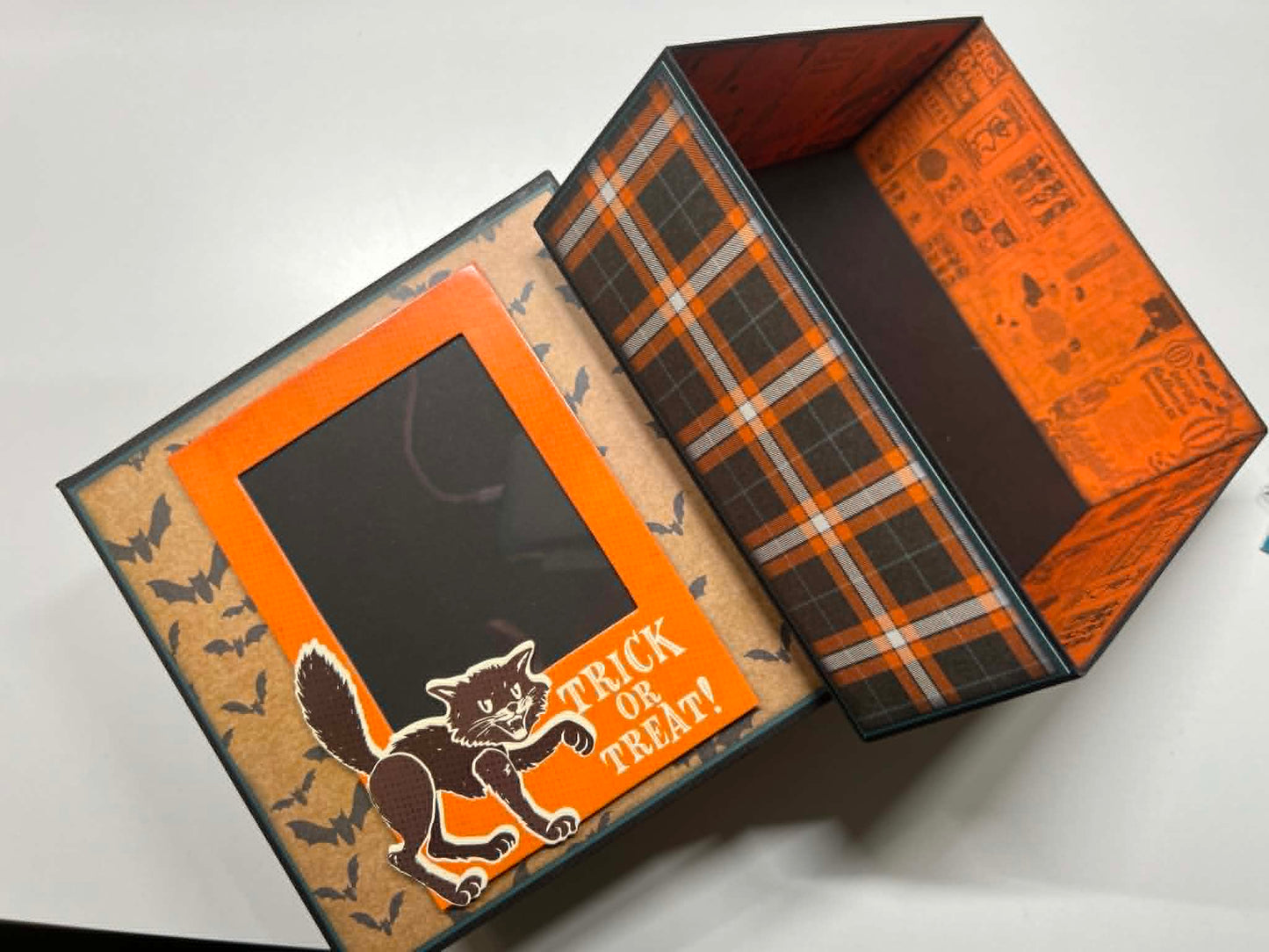 Halloween Boo Box Drawer Kit: Spooky Little Kitten Junk Journal