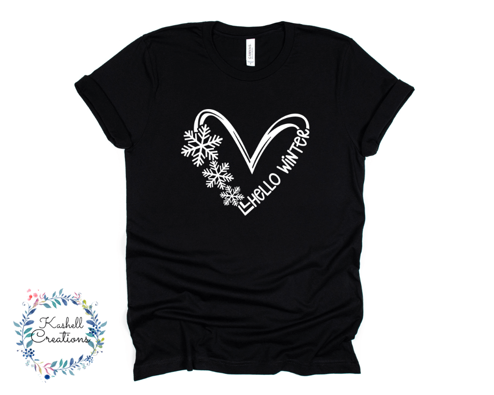 Hello Winter T Shirt