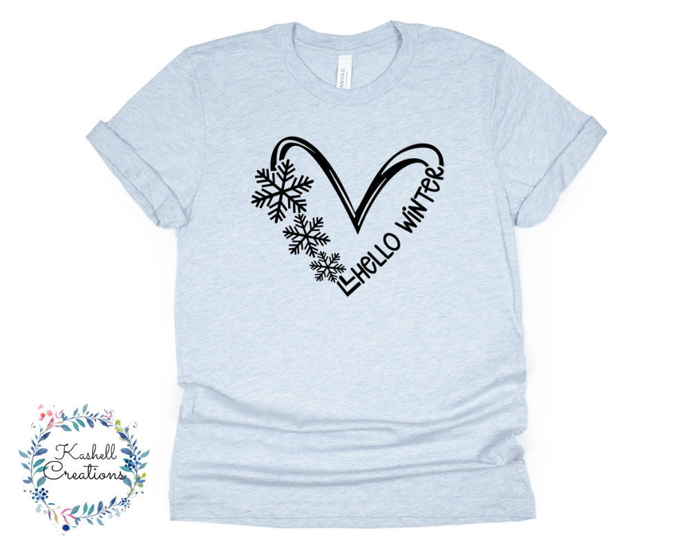 Hello Winter T Shirt
