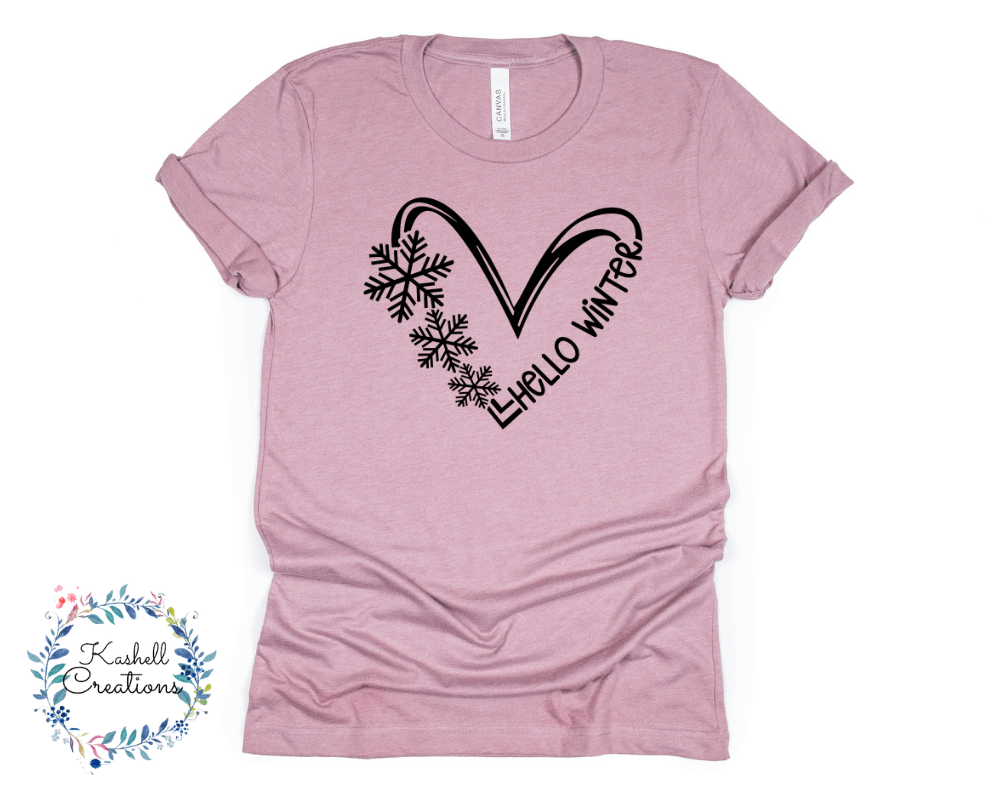 Hello Winter T Shirt