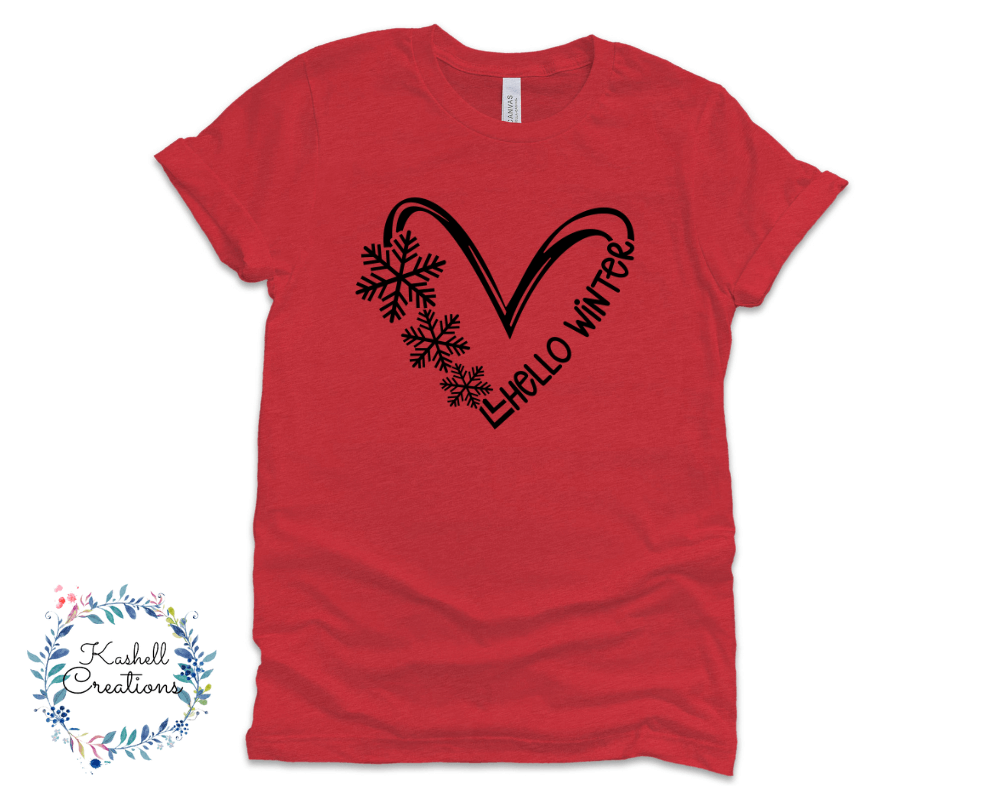 Hello Winter T Shirt