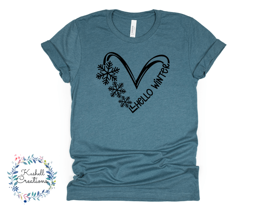 Hello Winter T Shirt