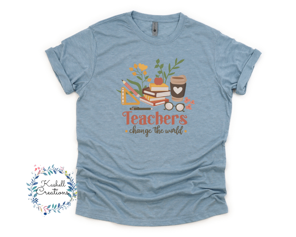 Teachers Change the World T Shirt