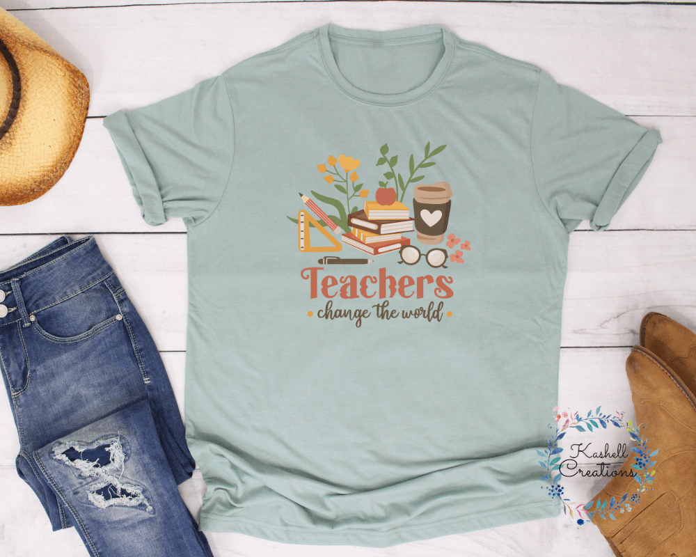 Teachers Change the World T Shirt