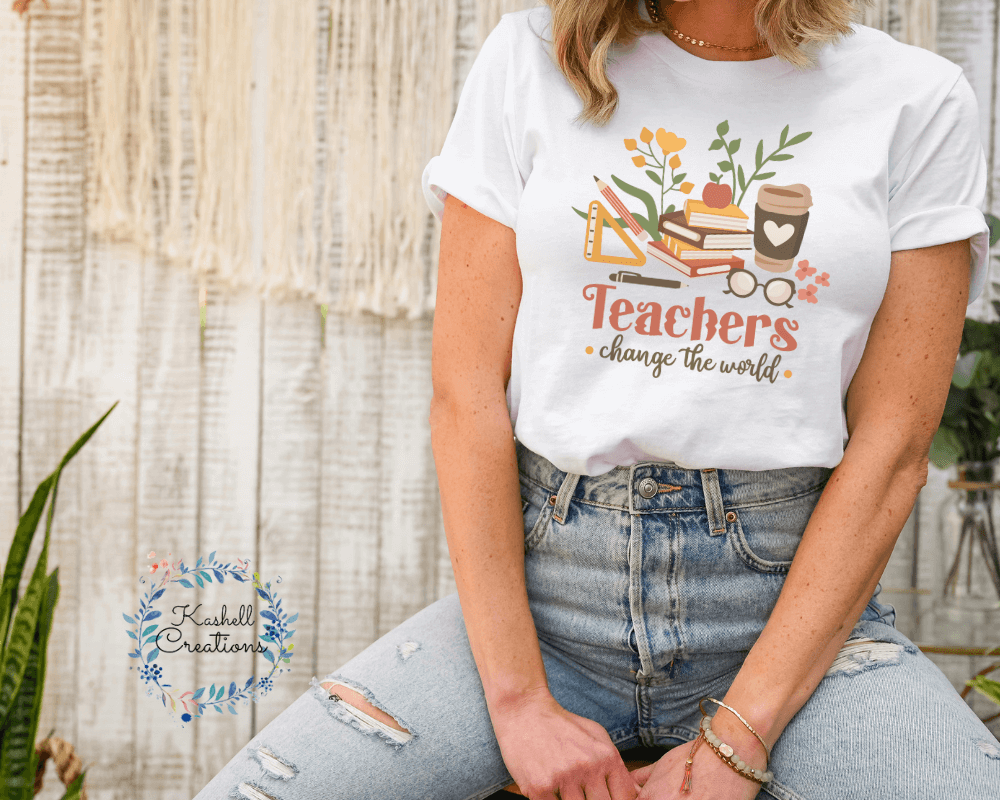Teachers Change the World T Shirt