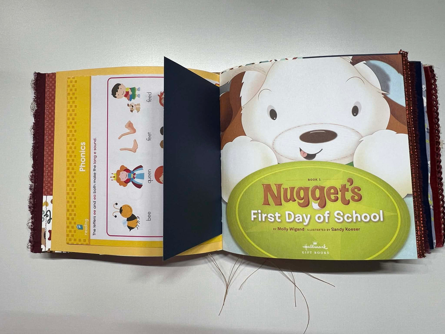 Junk Journal: Nugget's First Day of School
