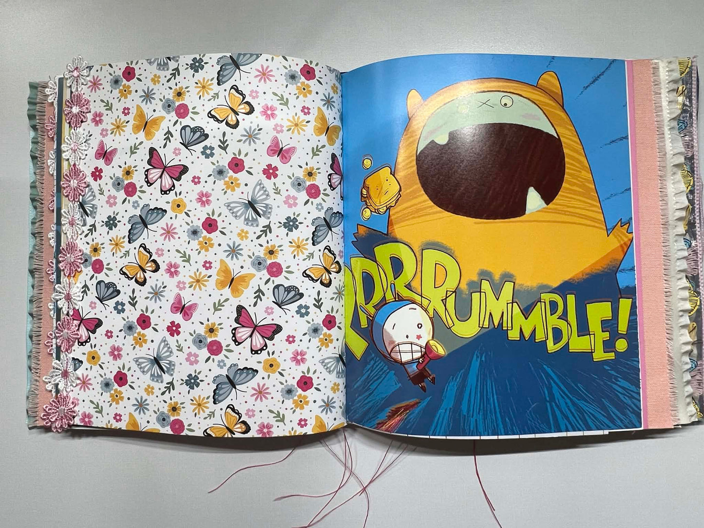Junk Journal: Otis & Rae & the Grumbling Splunk