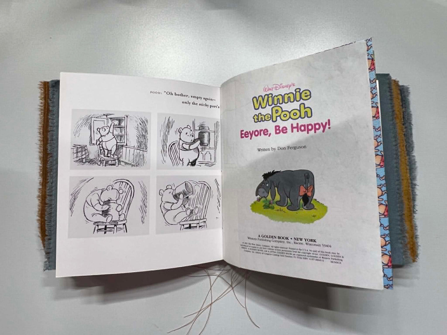 Junk Journal: A Pooh Story - About Eeyore