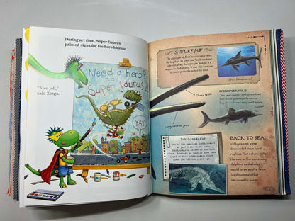 Junk Journal - Super Saurus Saves Kindergarten