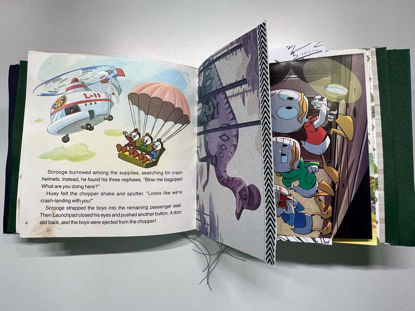 Junk Journal: Duck Tales Dinosaur Ducks