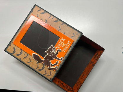 Halloween Boo Box Drawer Kit: Spooky Little Kitten Junk Journal