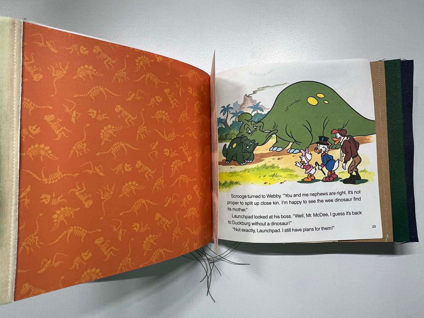 Junk Journal: Duck Tales Dinosaur Ducks