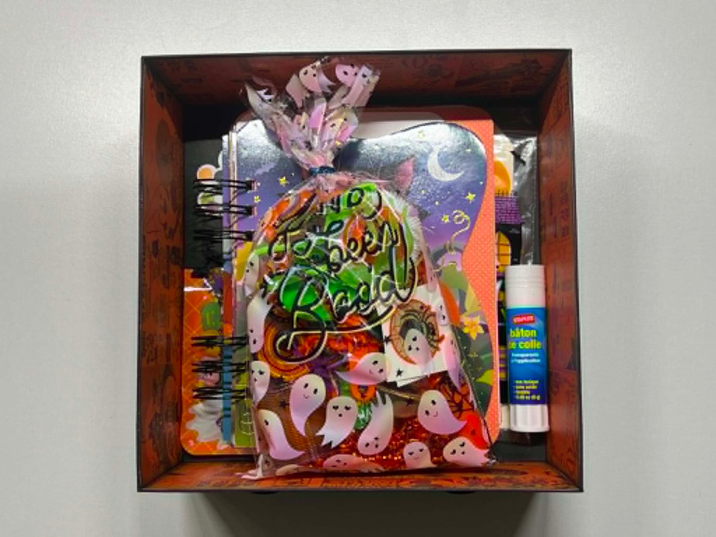 Halloween Boo Box Drawer Kit: Spooky Little Kitten Junk Journal