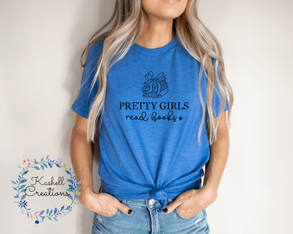 Pretty Girls Read Books Shirt