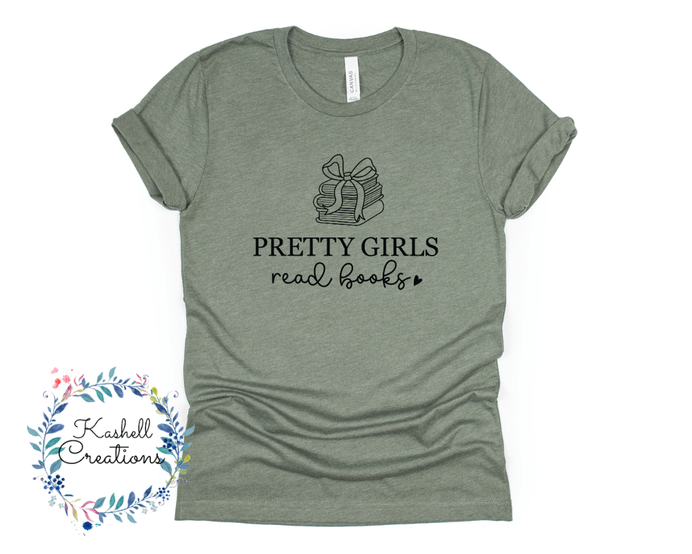 Pretty Girls Read Books Shirt