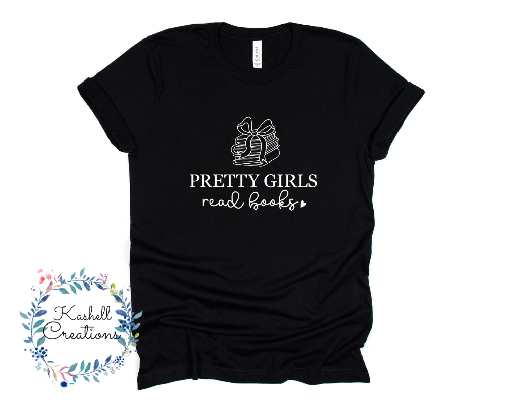 Pretty Girls Read Books Shirt