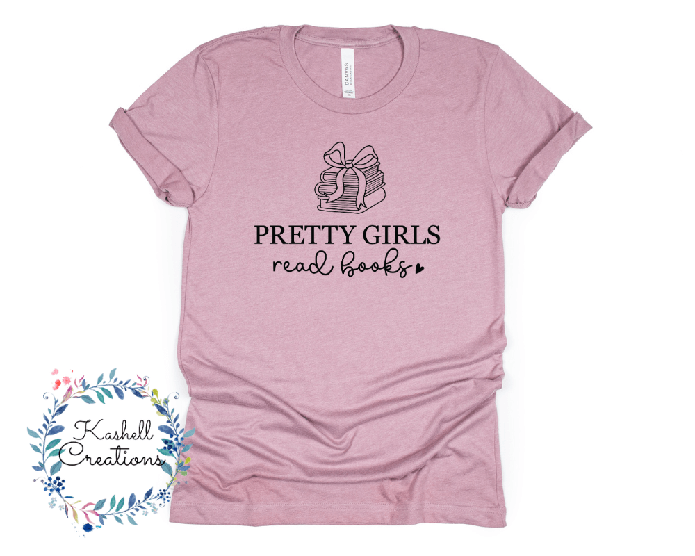 Pretty Girls Read Books Shirt