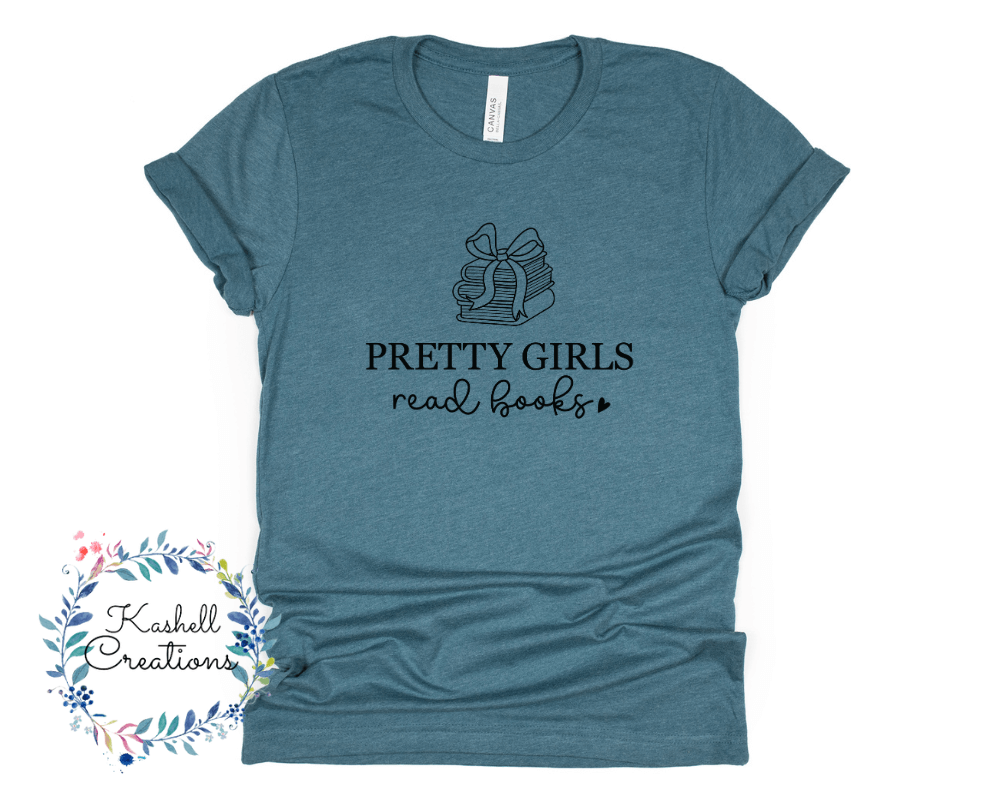 Pretty Girls Read Books Shirt