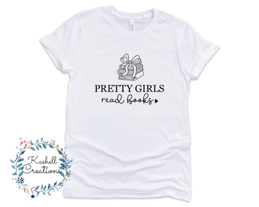 Pretty Girls Read Books Shirt