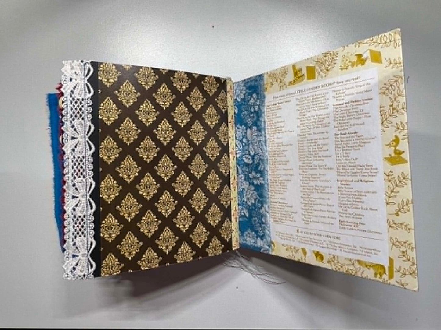 Junk Journal: White as Snow