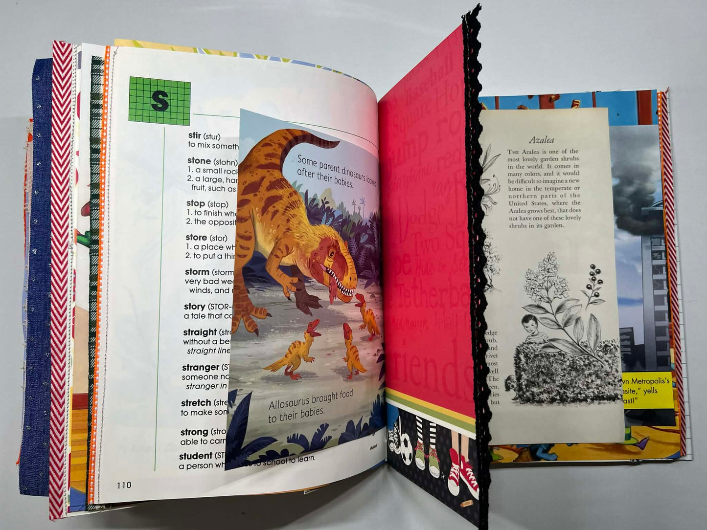Junk Journal - Super Saurus Saves Kindergarten