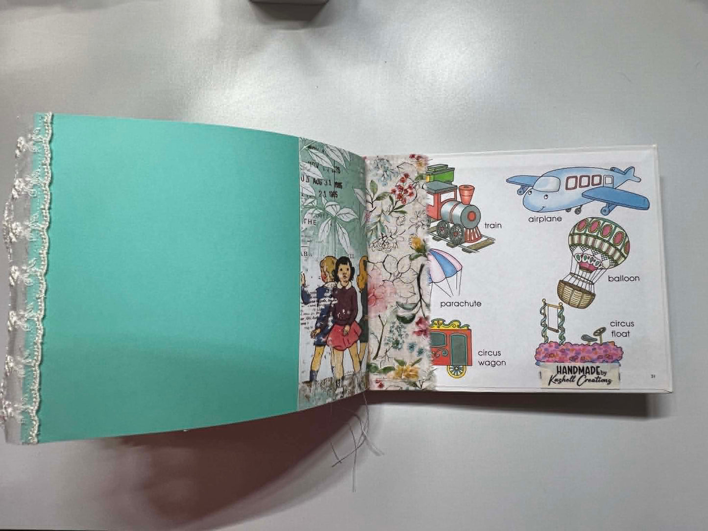 Junk Journal: A Dragon in a Wagon