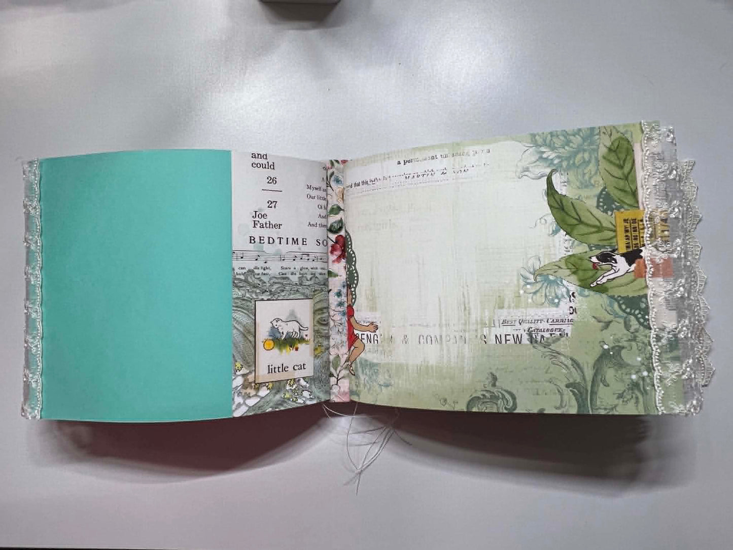 Junk Journal: A Dragon in a Wagon