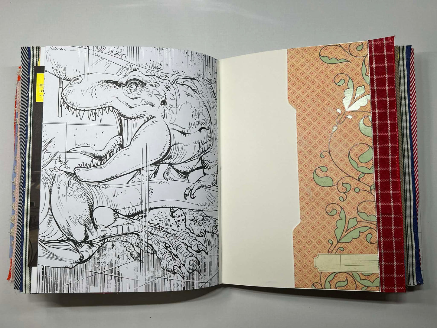 Junk Journal - Super Saurus Saves Kindergarten