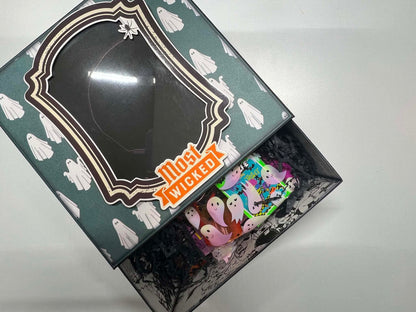Halloween Boo Box Drawer Kit: Funny Little Ghost Junk Journal