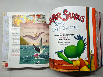 Junk Journal - Super Saurus Saves Kindergarten