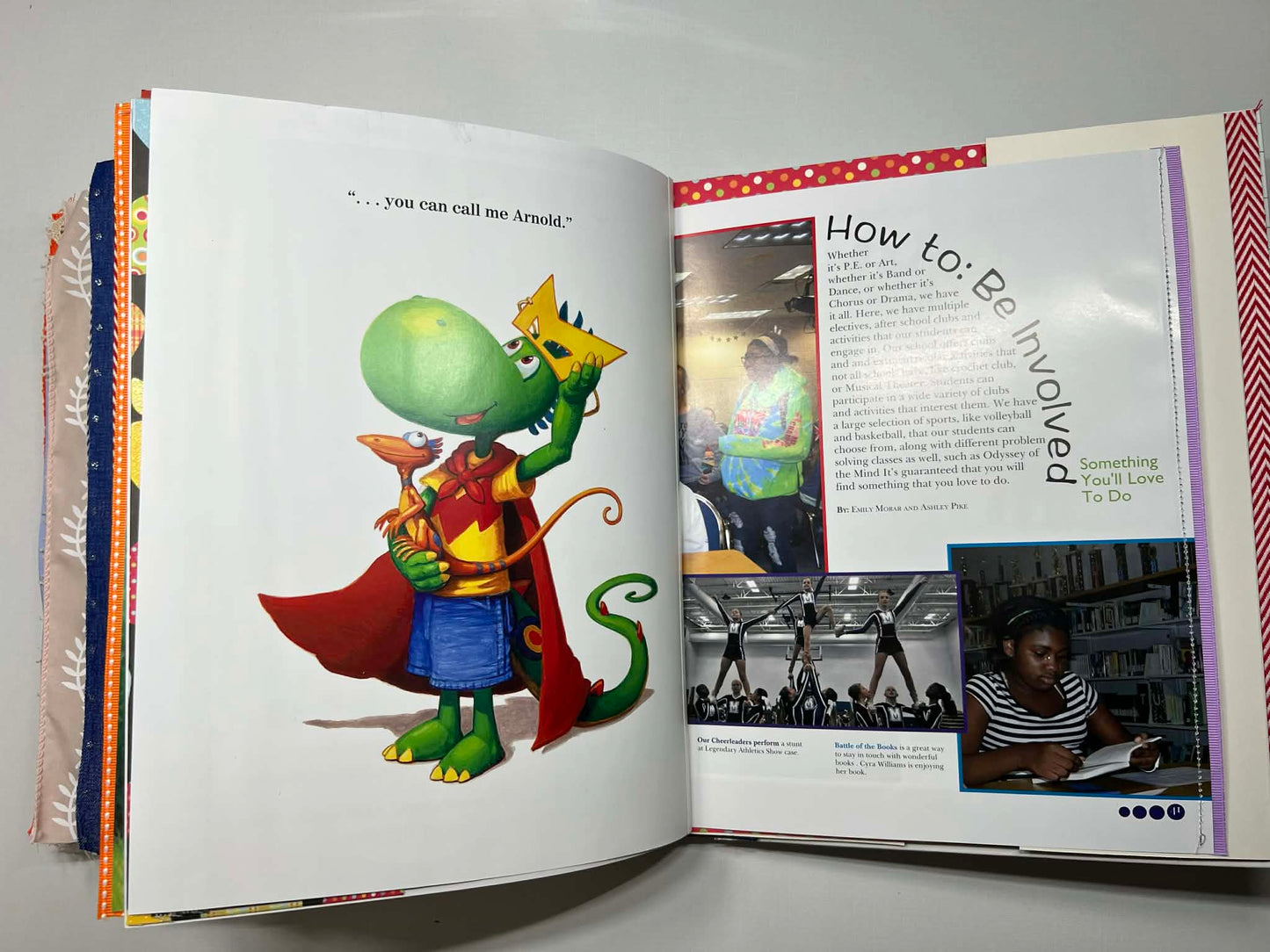 Junk Journal - Super Saurus Saves Kindergarten