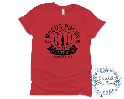 Hocus Pocus University T Shirt