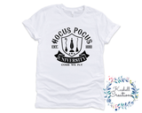 Hocus Pocus University T Shirt