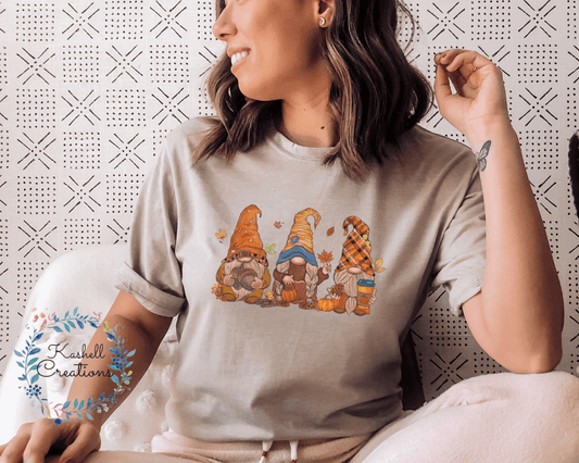 Fall Gnomes T Shirt