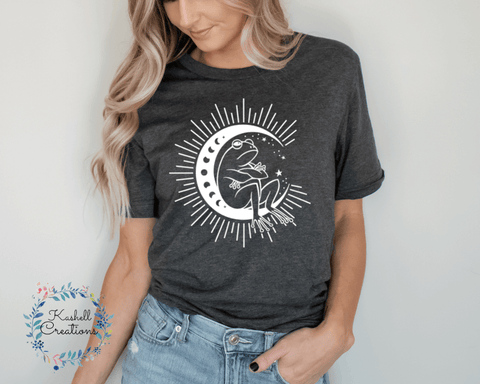 Frog Over the Moon T Shirt