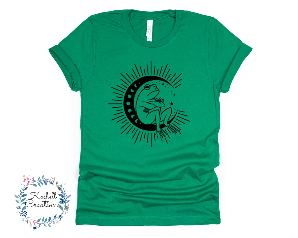 Frog Over the Moon T Shirt