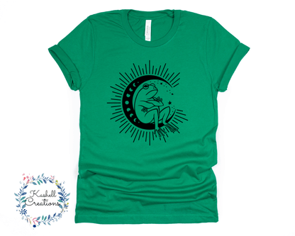 Frog Over the Moon T Shirt