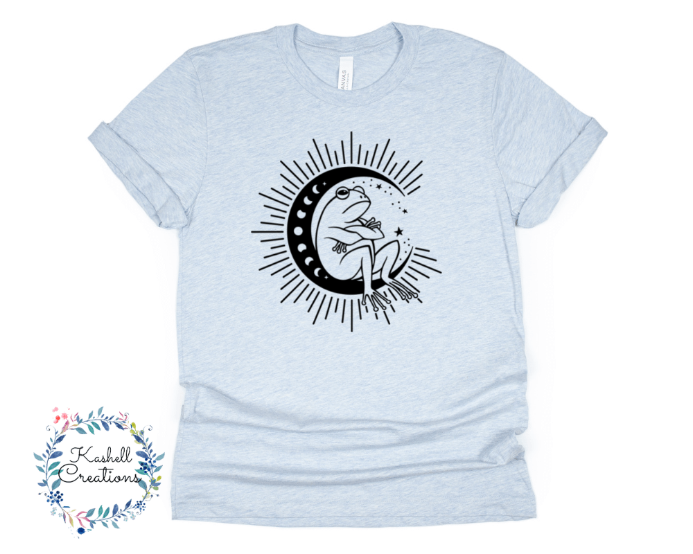 Frog Over the Moon T Shirt