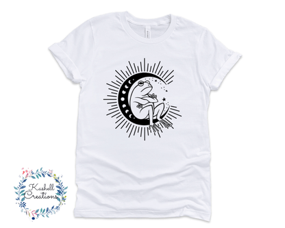 Frog Over the Moon T Shirt