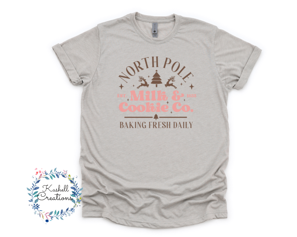 North Pole Cookie Co T Shirt