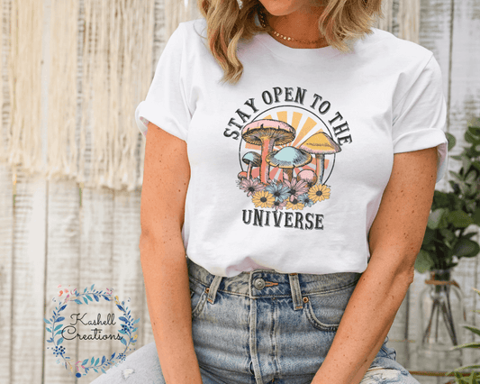 Open to Universe T Shirt - Kashell Creations