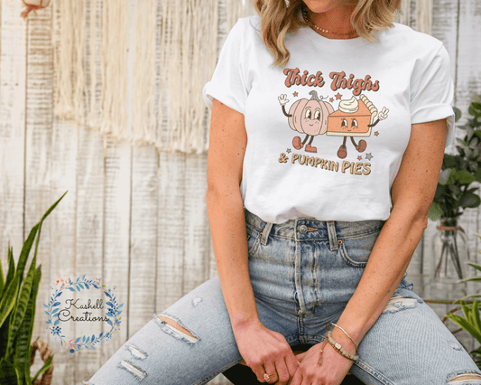 Pumpkin Pie Fall T Shirt