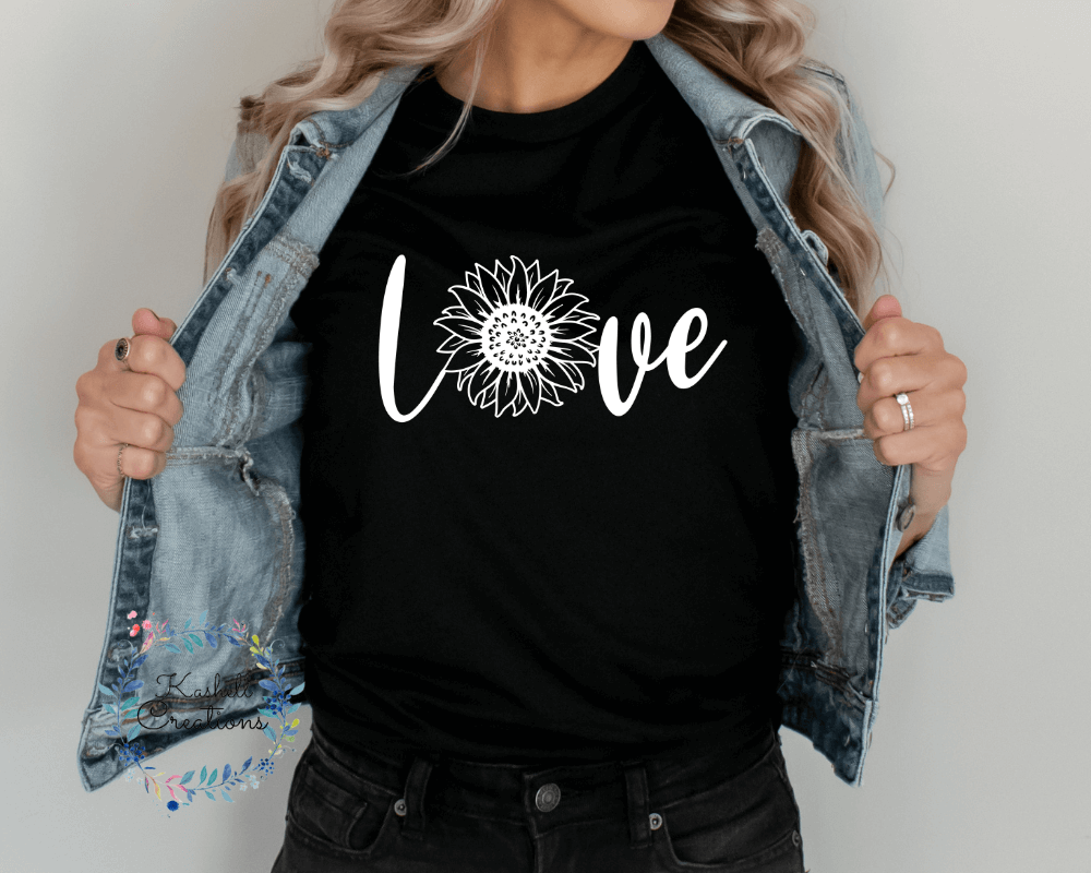 Sunflower Love T Shirt