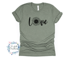 Sunflower Love T Shirt