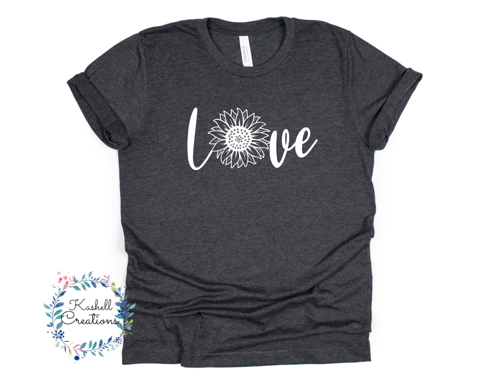 Sunflower Love T Shirt