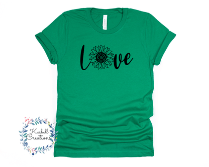 Sunflower Love T Shirt