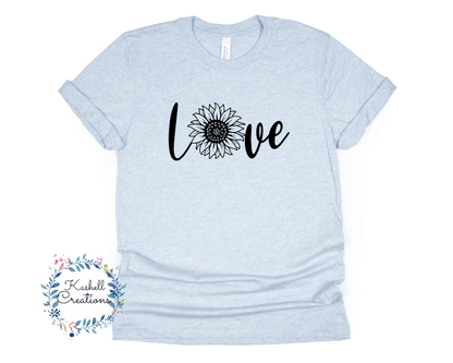 Sunflower Love T Shirt