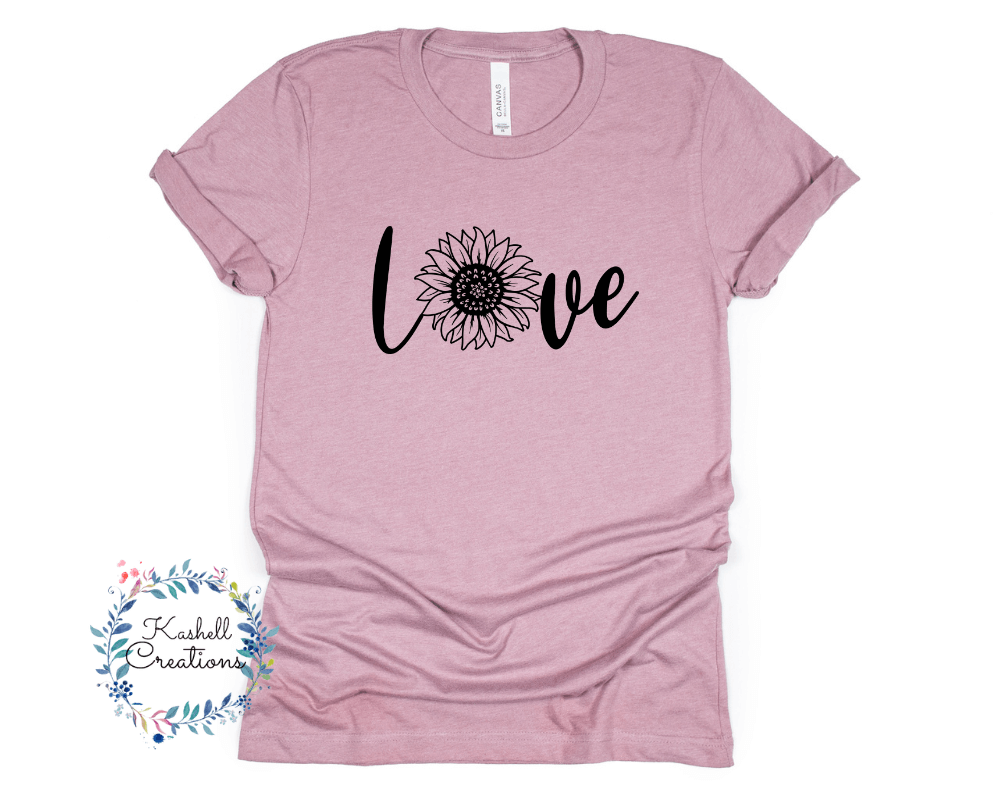 Sunflower Love T Shirt