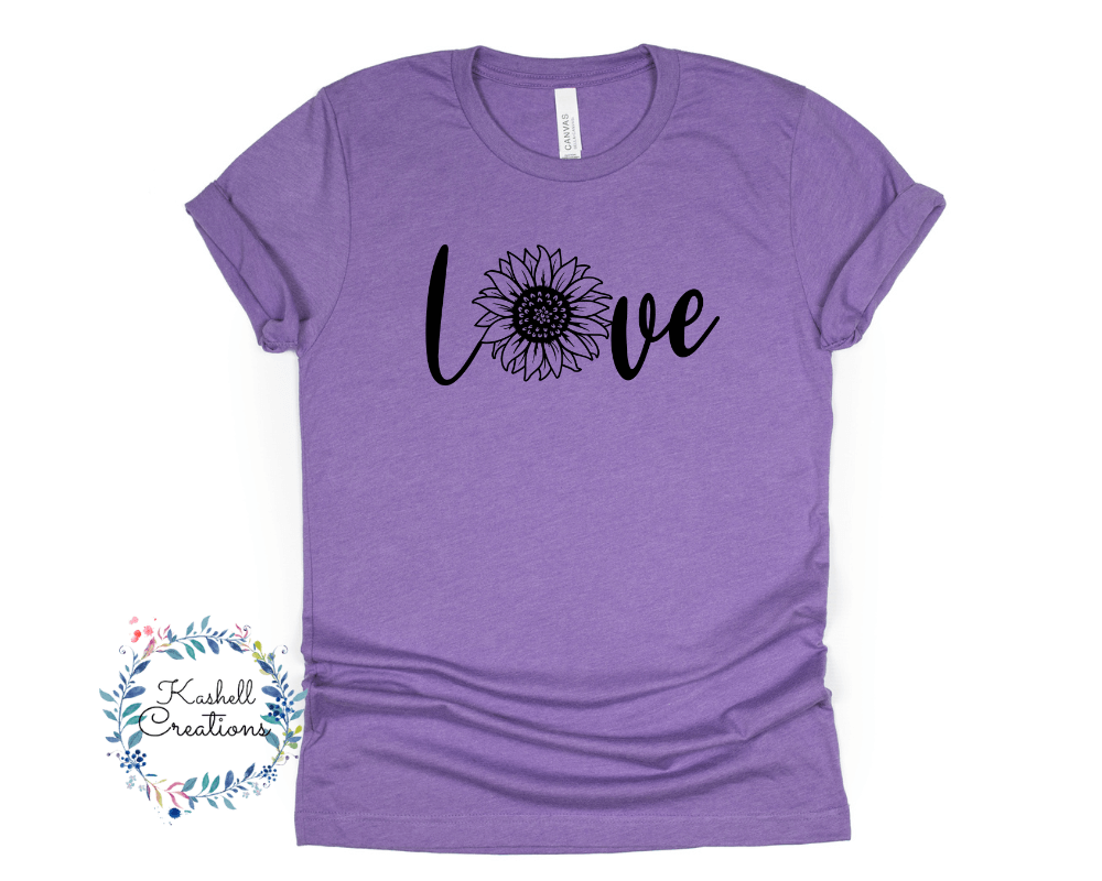 Sunflower Love T Shirt